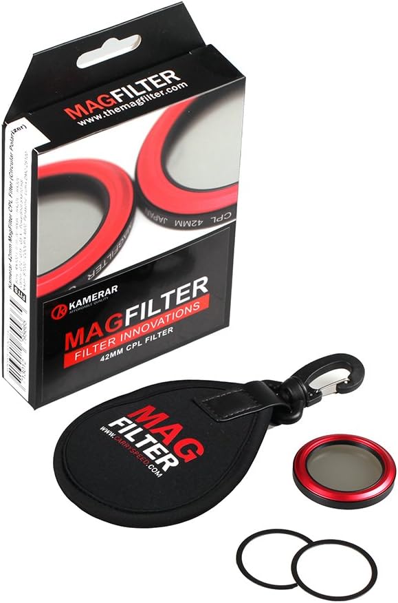 MagFilter 44mm Circular Polarizer Filter for Compact Cameras