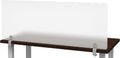 Desk Divider for Students and Desk Privacy Panel - Frosted Acrylic 47