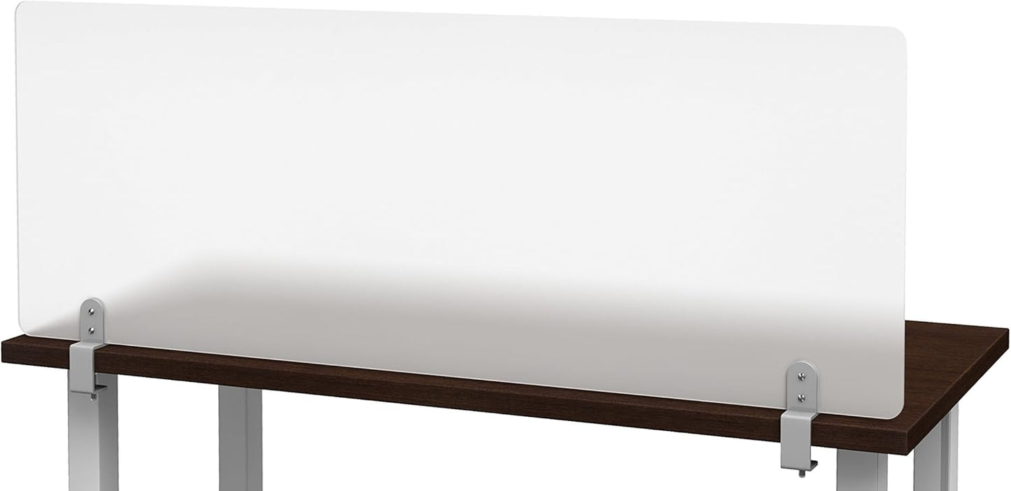 Desk Divider for Students - Frosted Acrylic Privacy Panel