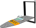 Xabitat Wall Mounted Ironing Board - Space Saving Fold Down Iron Board