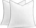 puredown 20x20 Pillow Inserts Set of 2 - Overfilled Plush Support
