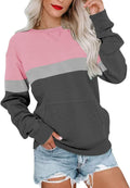 Womens Long Sleeve Sweatshirts Casual Crewneck Cute Pullover Tops 35%