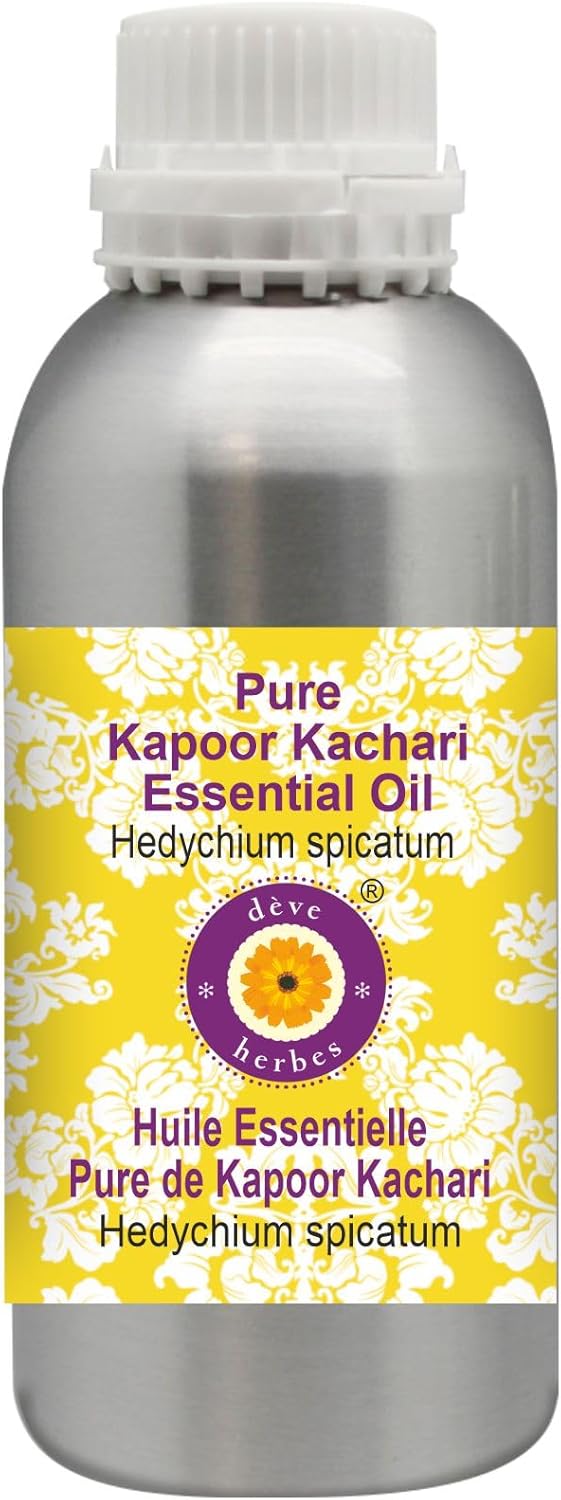 Deve Herbes Pure Kapoor Kachari Essential Oil for Skin Care