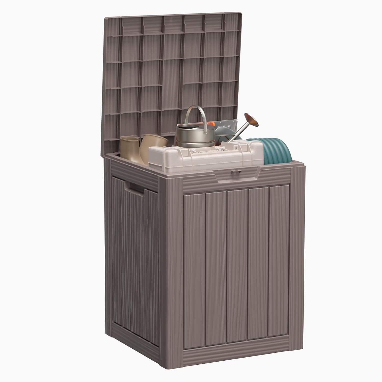 ROJIK Outdoor Storage Box - Waterproof Deck Box for Garden Tools