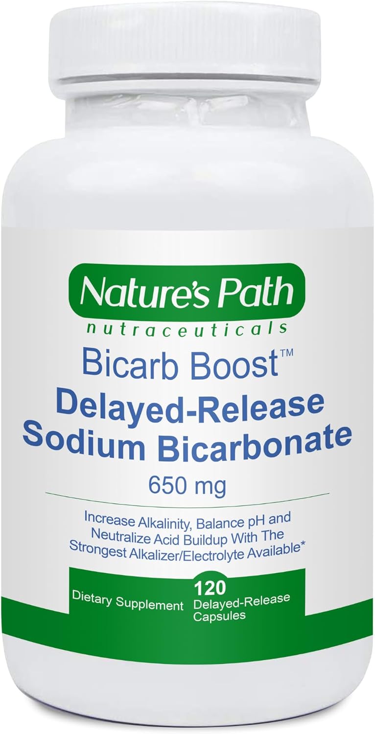 Sodium Bicarbonate 650 mg Tablets - Strongest Electrolyte Supplement