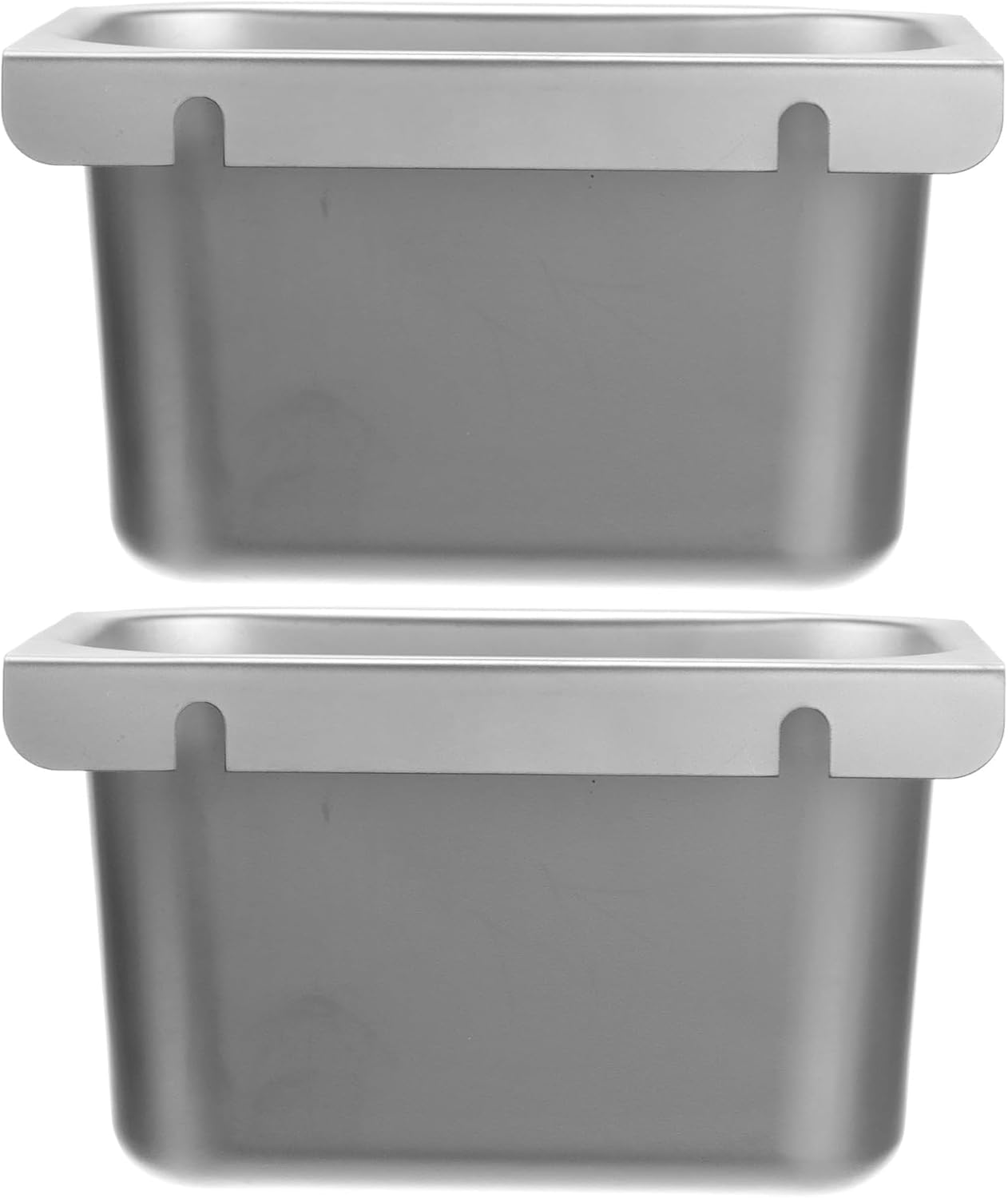 Grease Cup Holders for Commercial Kitchen Canopy Hoods - 4in Deep