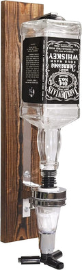 Wooden Wall Liquor Dispenser for Stylish Home Bars