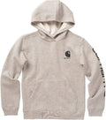 Carhartt Boys' Long Sleeve Hooded Sweatshirt - Durable Comfort