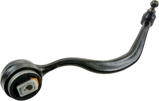 TRQ Front Left Rearward Control Arm with Ball Joint for BMW