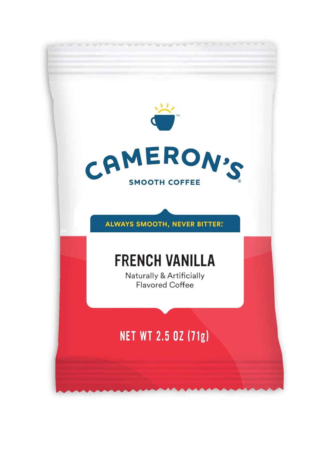 Cameron's French Vanilla Ground Coffee 42-Pack