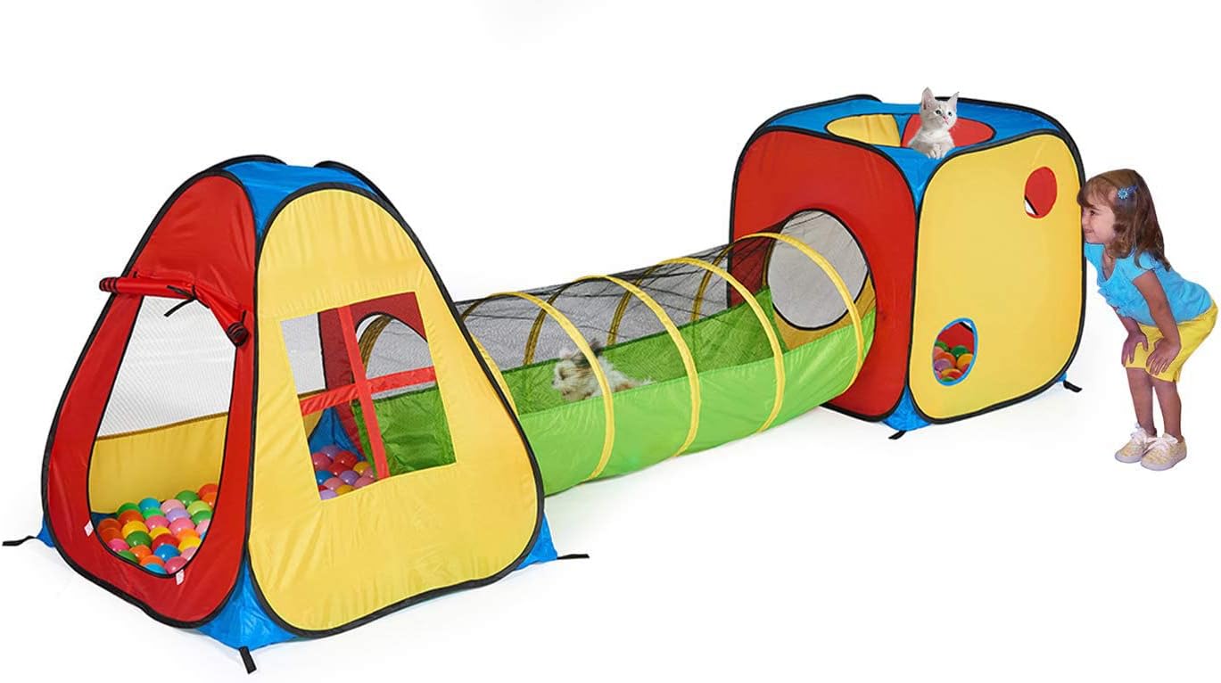 Ultimate 3-in-1 Play Tent for Kids - Indoor/Outdoor Fun!