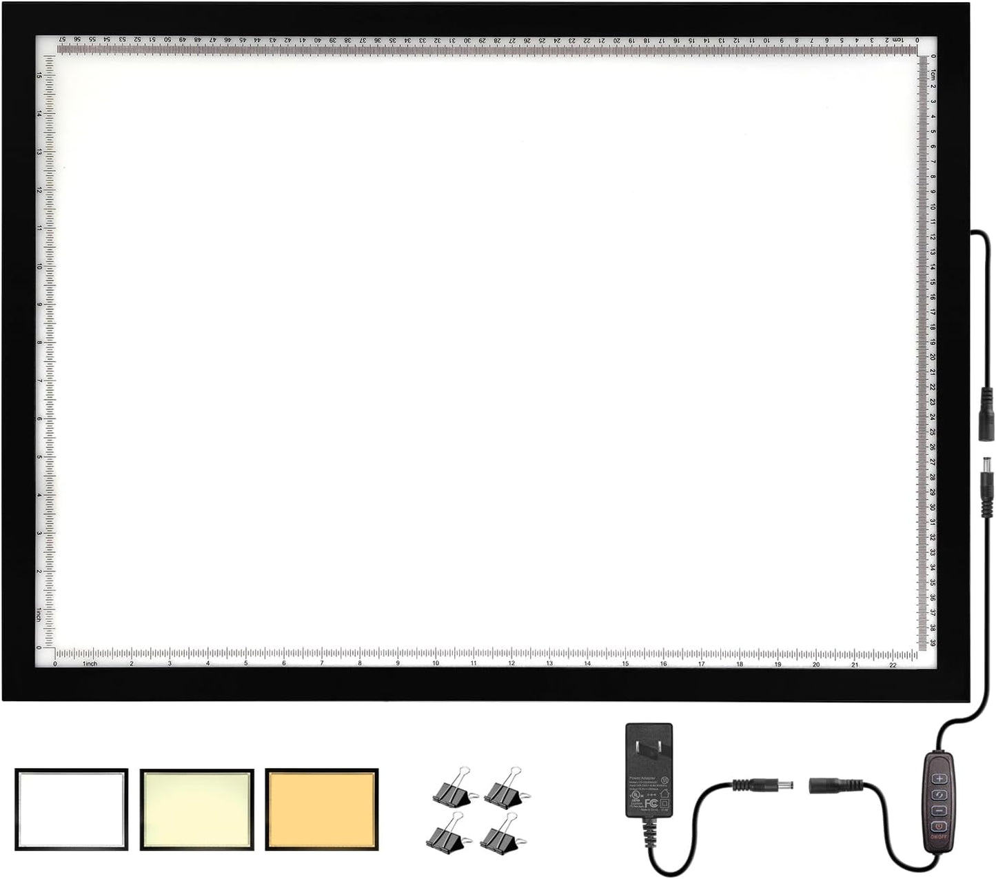 WELZK 10000+ LUX High Bright Light Pad A2 for Art Projects