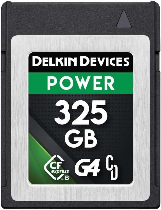 Delkin Devices 325GB CFexpress Type B G4 Memory Card Review