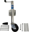 Trailer Jack 1500lbs Double Wheel Adjustable 12in Lift - Stable