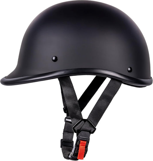 Motorcycle Helmet Half Shell Hawk Style Compact Lightweight Open Face
