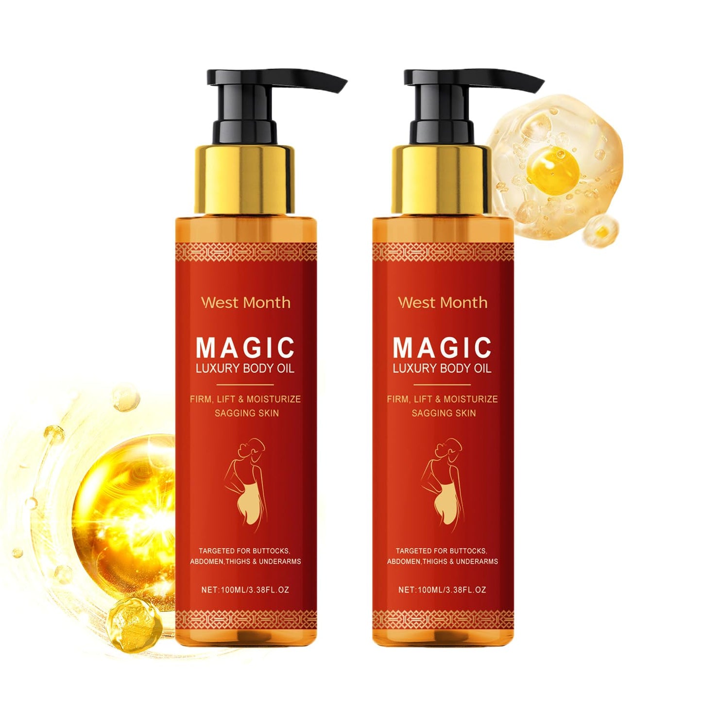 Magic Body Firming Oil for Hydration and Skin Firming Benefits