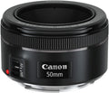 Canon EF 50mm f/1.8 STM Lens - Compact Portrait Prime