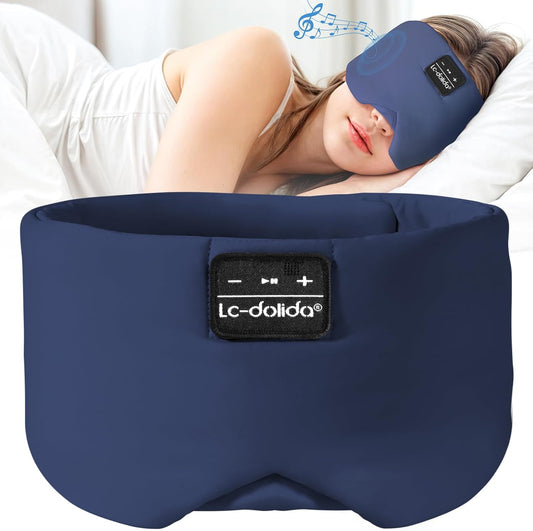 Bluetooth Sleep Mask with Headphones for Ultimate Comfort