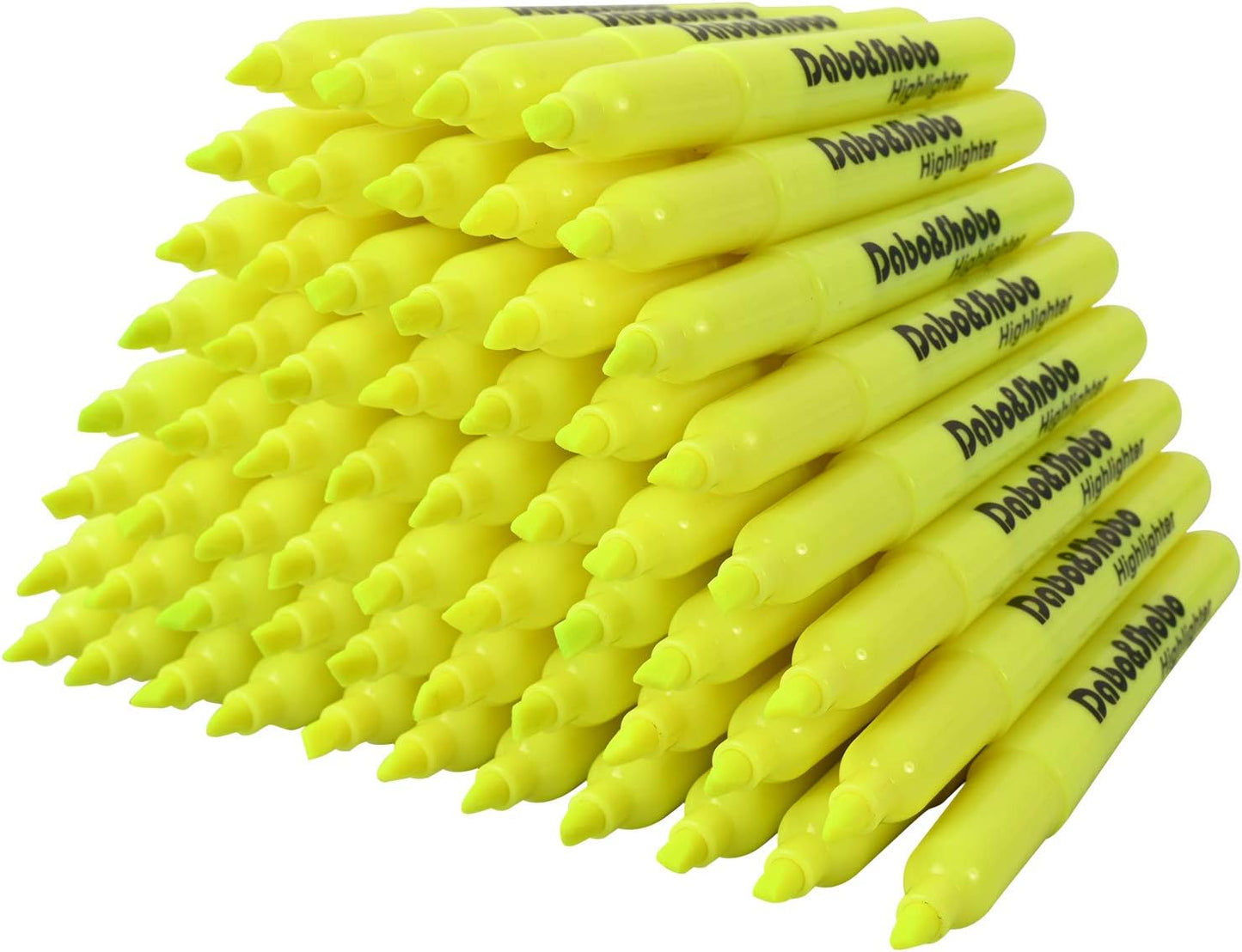 Vibrant Chisel Tip Highlighters - 60 Pack