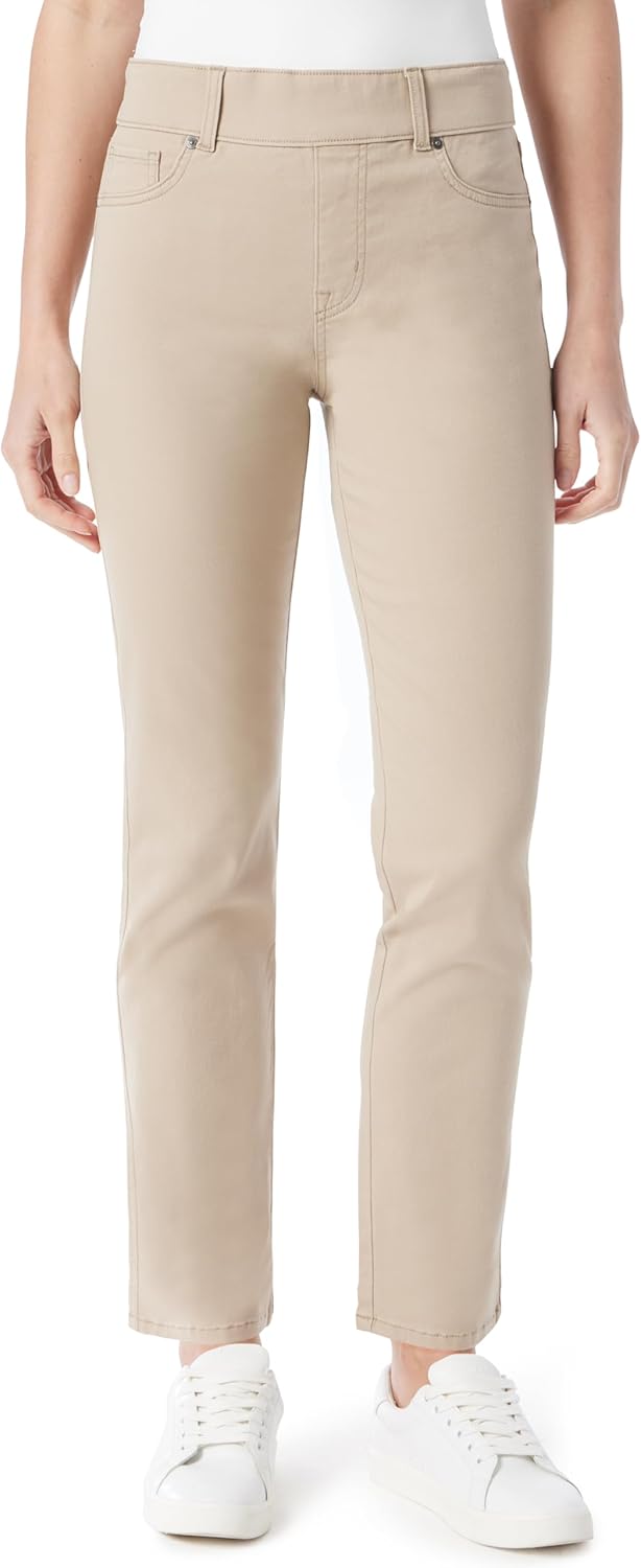 Gloria Vanderbilt Women's Shape Effect High Rise Straight Leg Jean