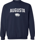 NCAA Arch Logo Team Color Crewneck - Comfortable Licensed Sweatshirt 0
