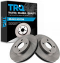 TRQ Front Brake Rotors Set Vented Compatible with 1995-2002 Ford