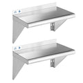 ROCKPOINT Stainless Steel Shelf 10 x 24 Inches for Heavy Use