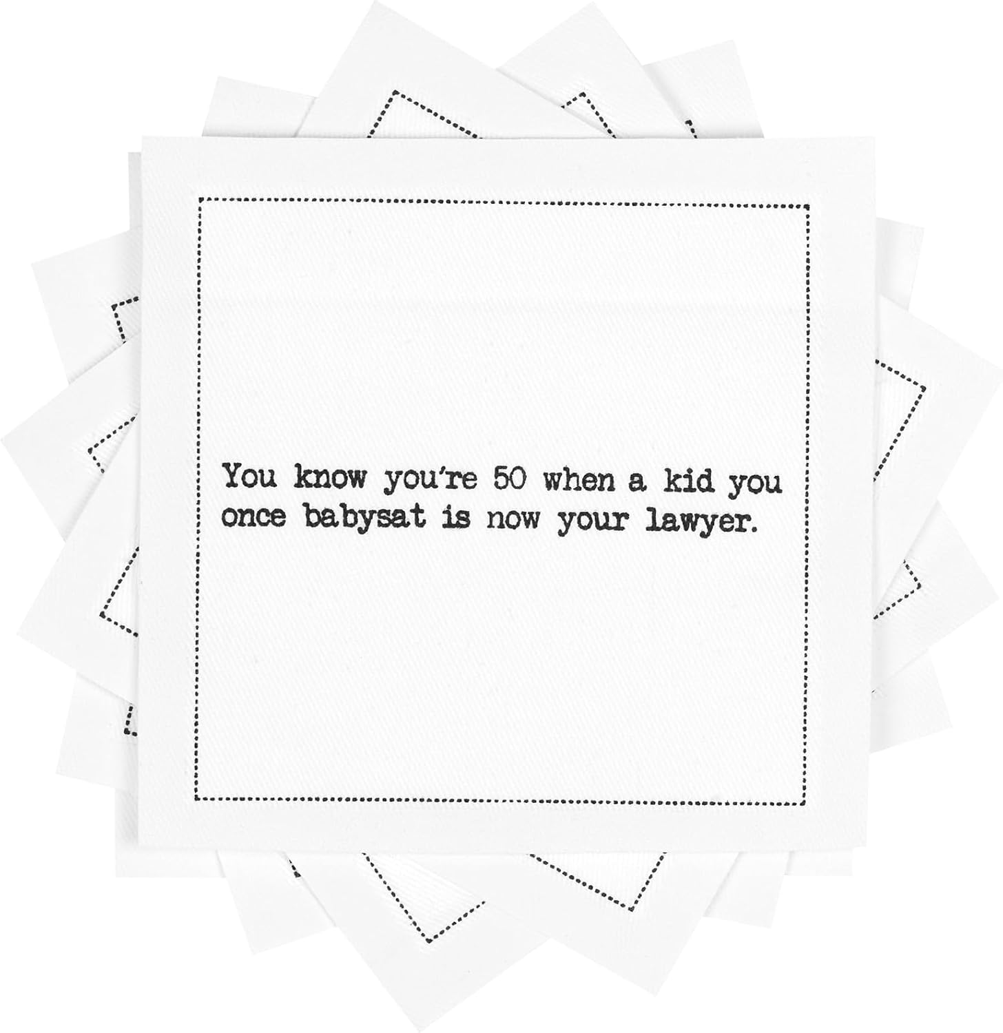 Five Star Napkins 50th Birthday Quotes for Elegant Celebrations