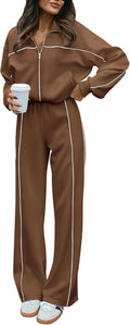 Two Piece Tracksuit for Women - Cozy Oversized Fall Set