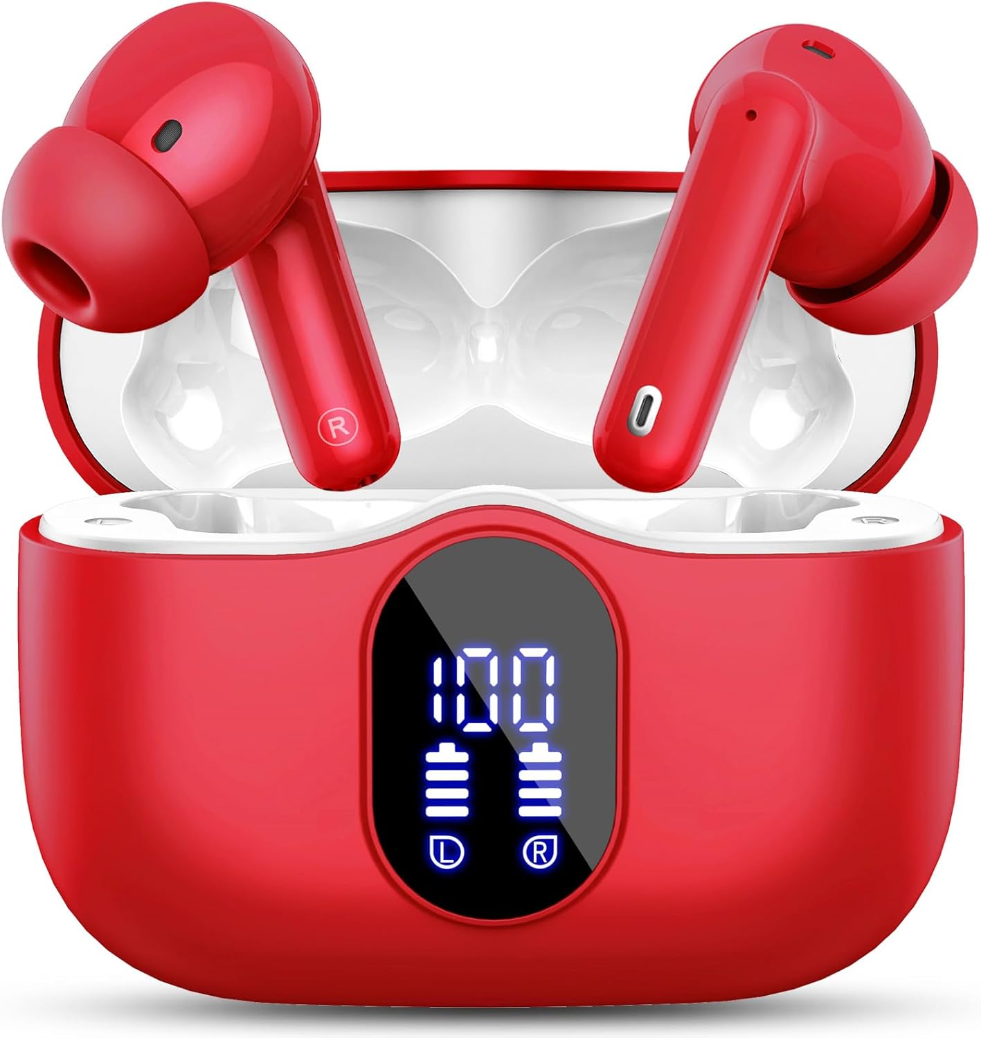 36H Waterproof Wireless Earbuds with Bass Boost