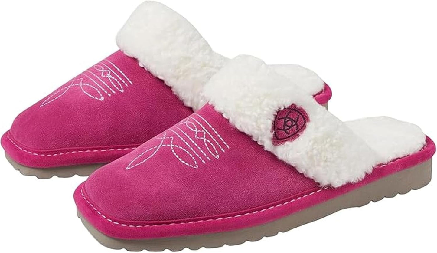 ARIAT Women's Jackie Square Toe Slippers for Indoor and Outdoor