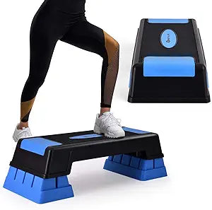 Goplus 30ft' Aerobic Stepper with Adjustable Height for Workouts