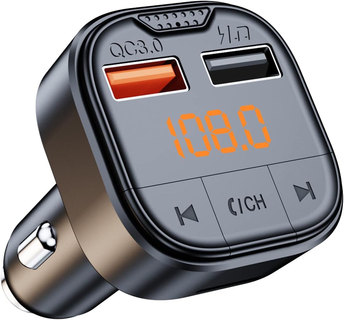 ibxShow: Wireless Car FM Transmitter QC3.0