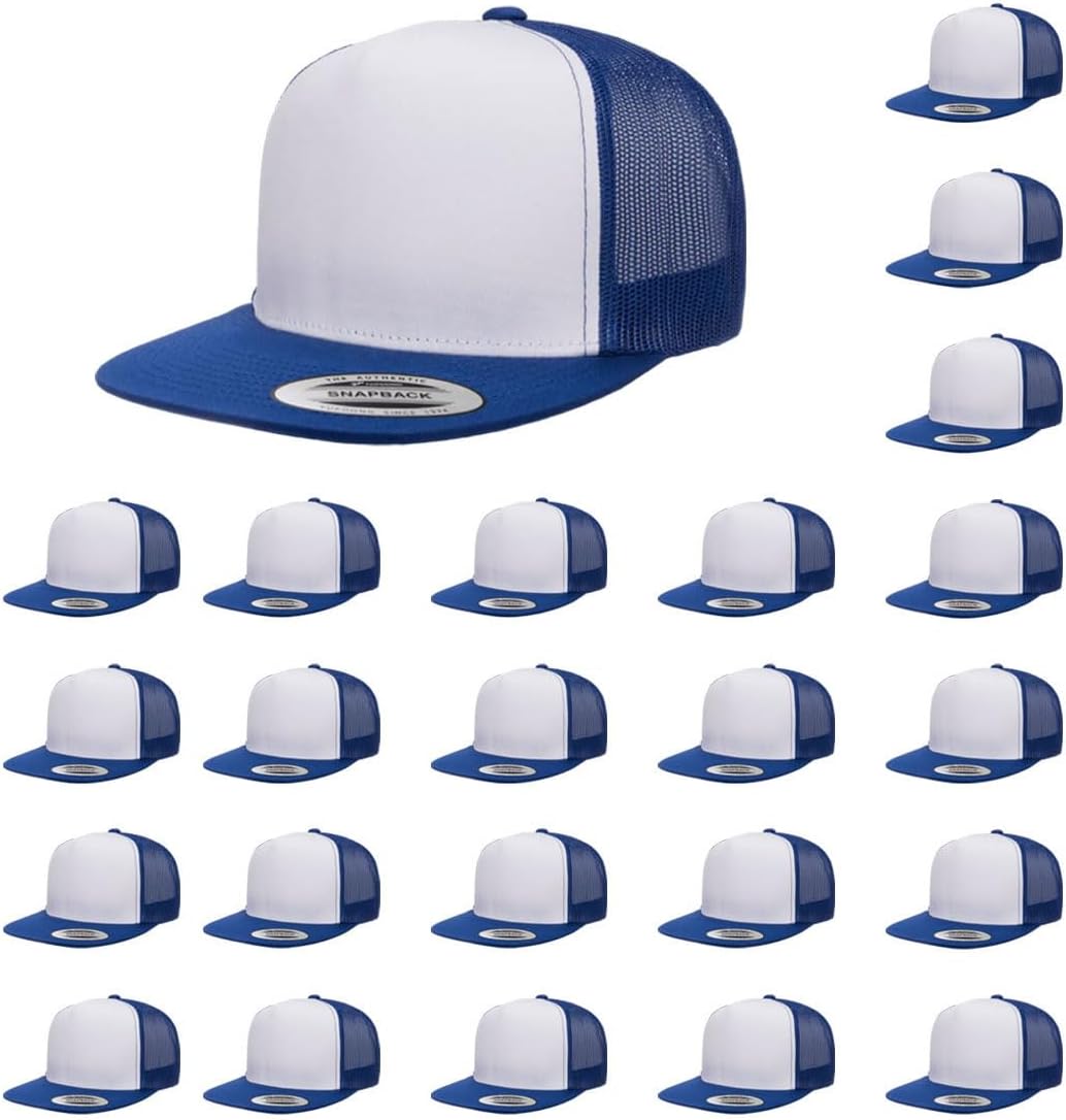 Yupoong 5-Panel Classic Trucker Cap for Ultimate Comfort