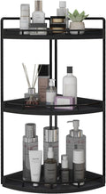 Dorhors 3-Tier Black Counter Organizer - Maximize Space!