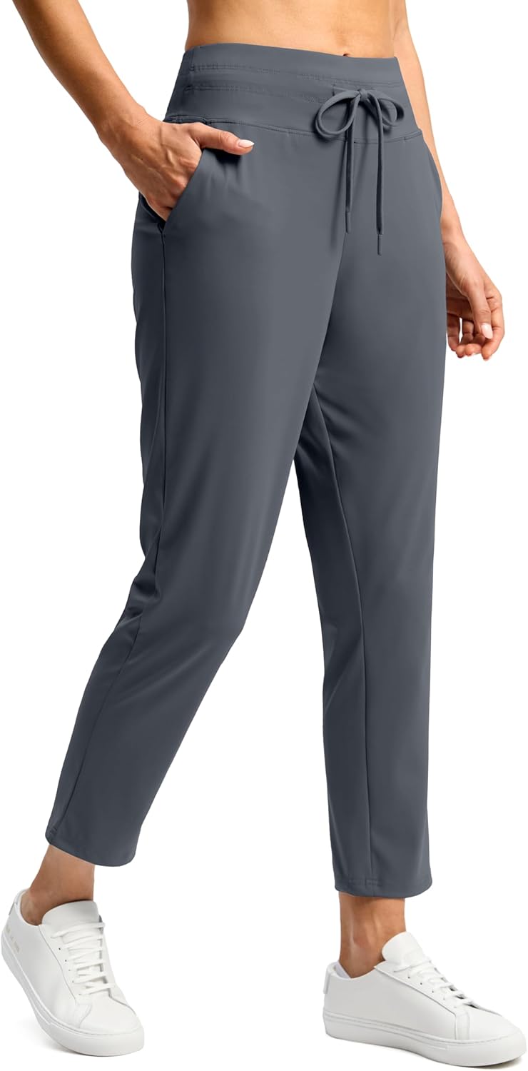 G Gradual High Waisted Ankle Pants for Women with Pockets