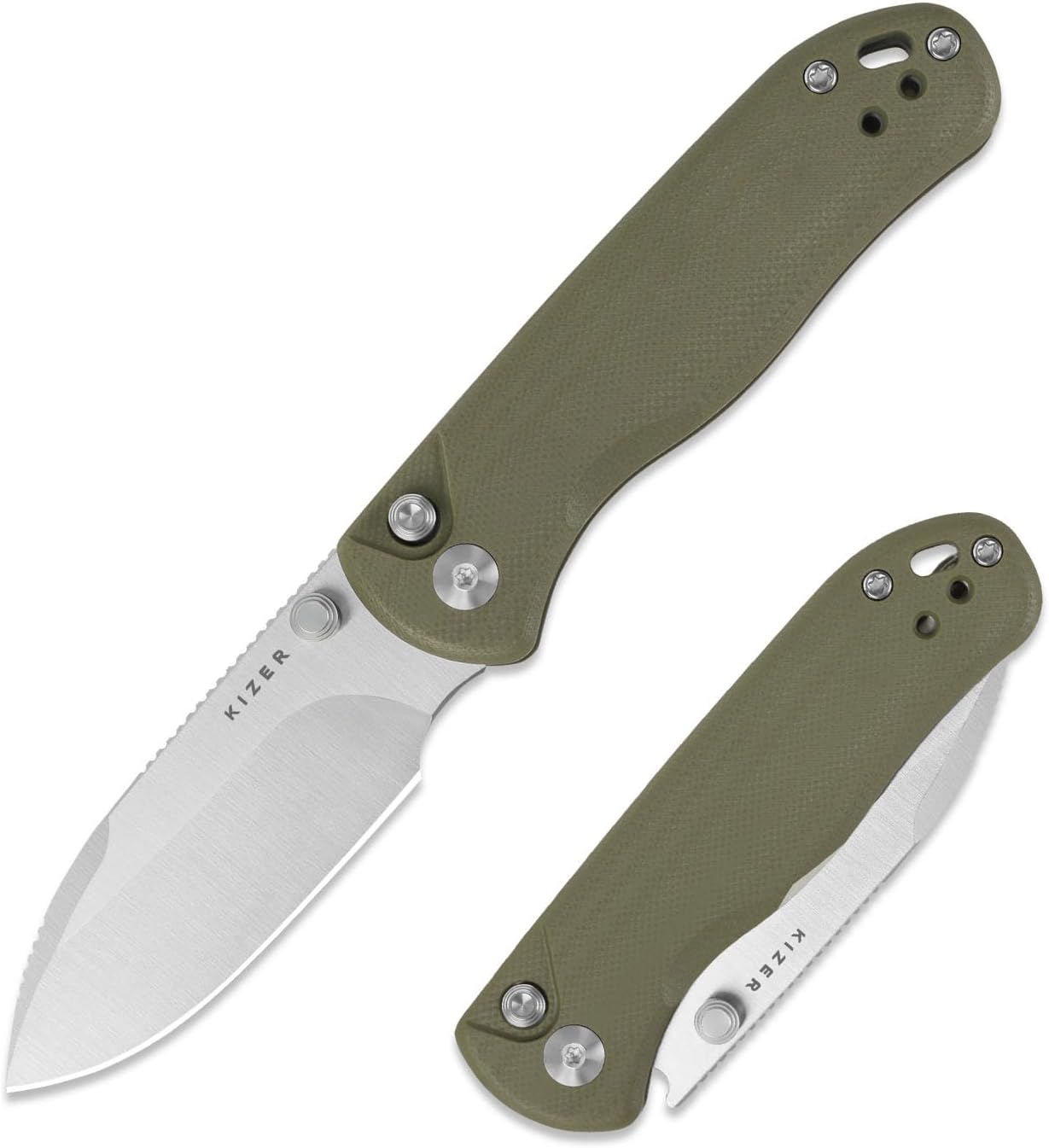 Kizer Drop Bear 2 Pocket Knife: Compact EDC with AEB-L Blade
