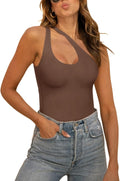 Butsmooth One Shoulder Sexy Plunge Bodysuit - Slimming Night Out