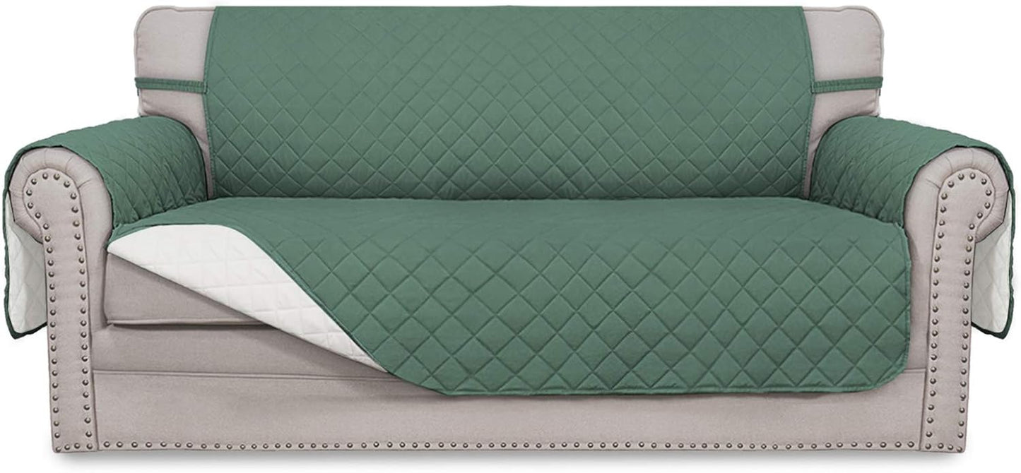 Easy-Going Sofa Slipcover Reversible Loveseat Cover