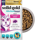 Solid Gold Small Breed Dry Dog Food Real Bison - Tiny Kibble for Toy