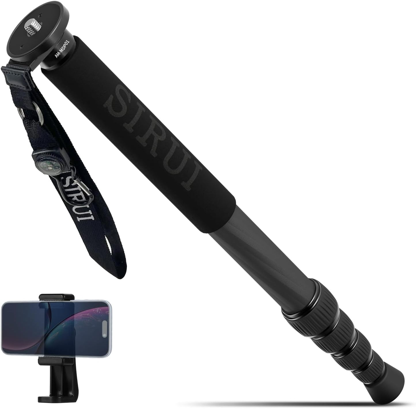 SIRUI Carbon Fiber Monopod for Cameras - Lightweight & Compact