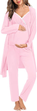 Maternity Nursing Robe by Swomog for Relaxed Feeding