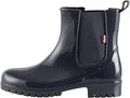 Short rain boots for women - Lightweight waterproof Chelsea ankle