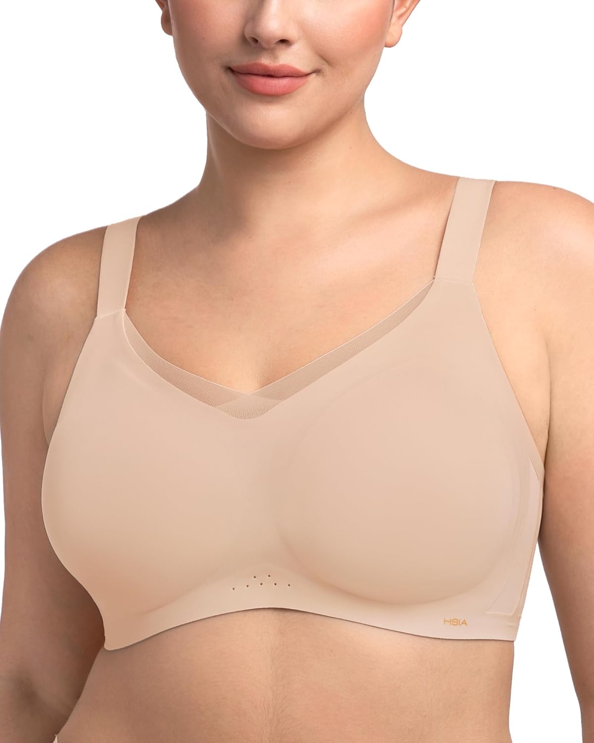 HSIA Bra for Women No Underwire - Full Coverage Comfort Fit