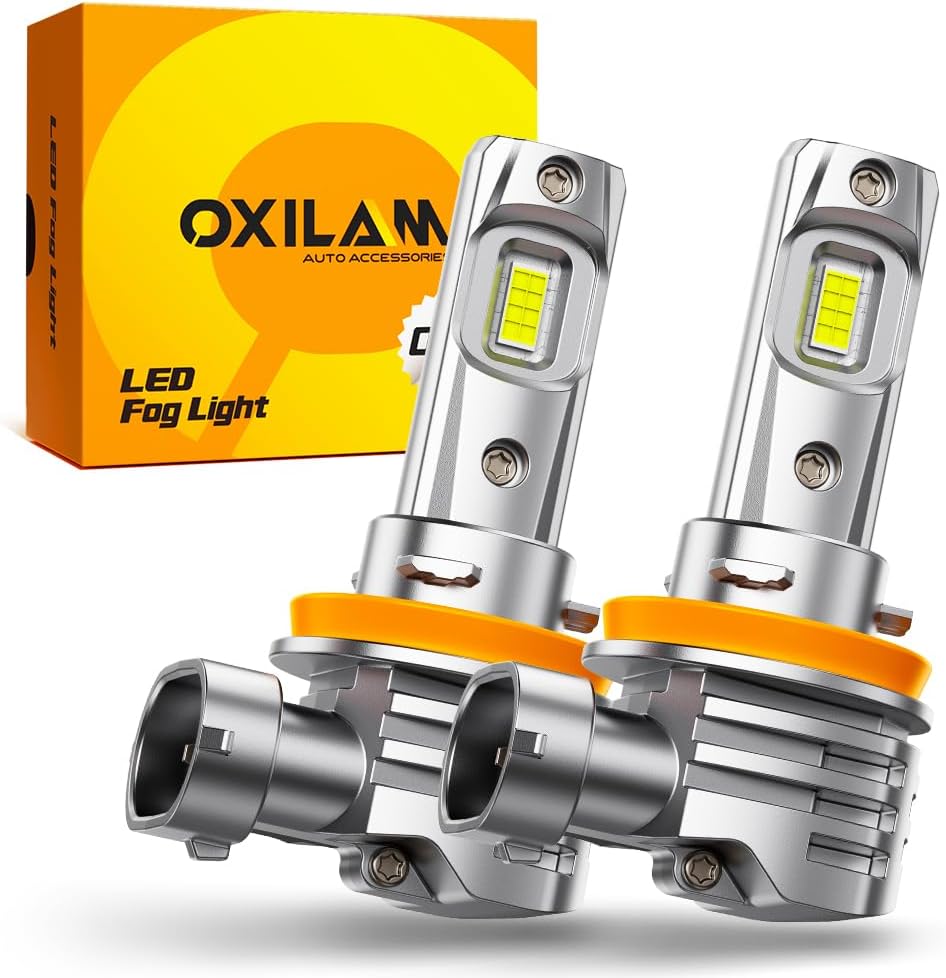 OXILAM H11 Bulbs 18000LM 500% Brighter for Safe Driving