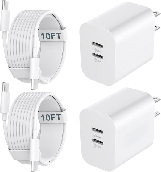 Fast Charge iPhone 16 with 20W Dual Port Charger