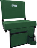 BRAWNTIDE Wide Stadium Seat - Extra Thick Cushion and Back Support