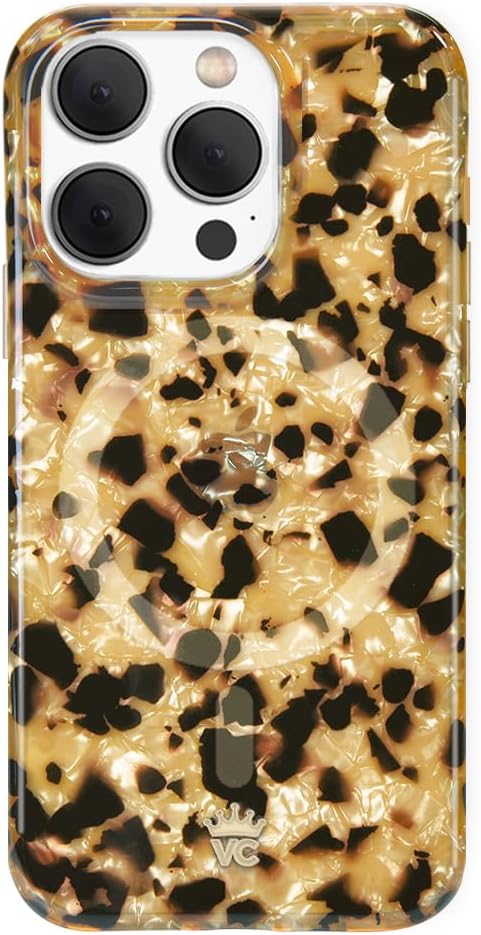 VELVET CAVIAR Tortoise Shell Phone Case for iPhone 15 Pro