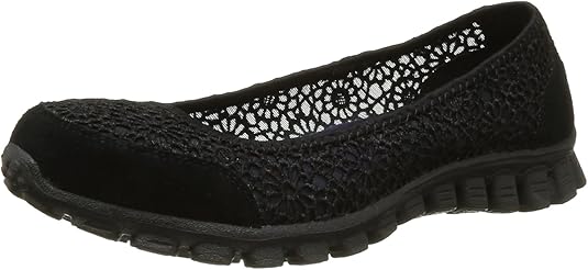 Skechers Sport Women's EZ Flex Sweetpea Slip-On Flats for Comfort