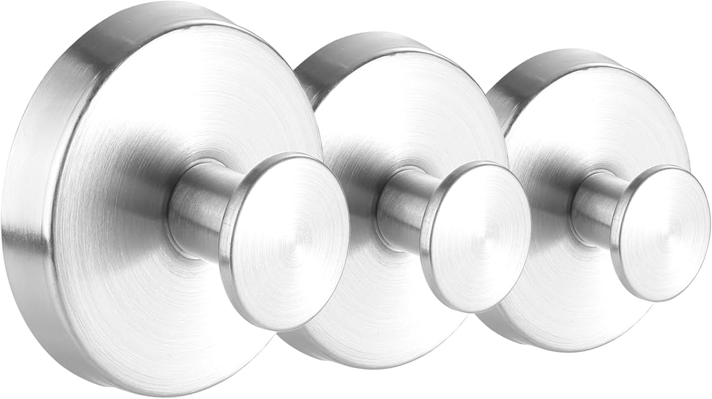 Waterproof Stainless Steel Suction Hooks Set